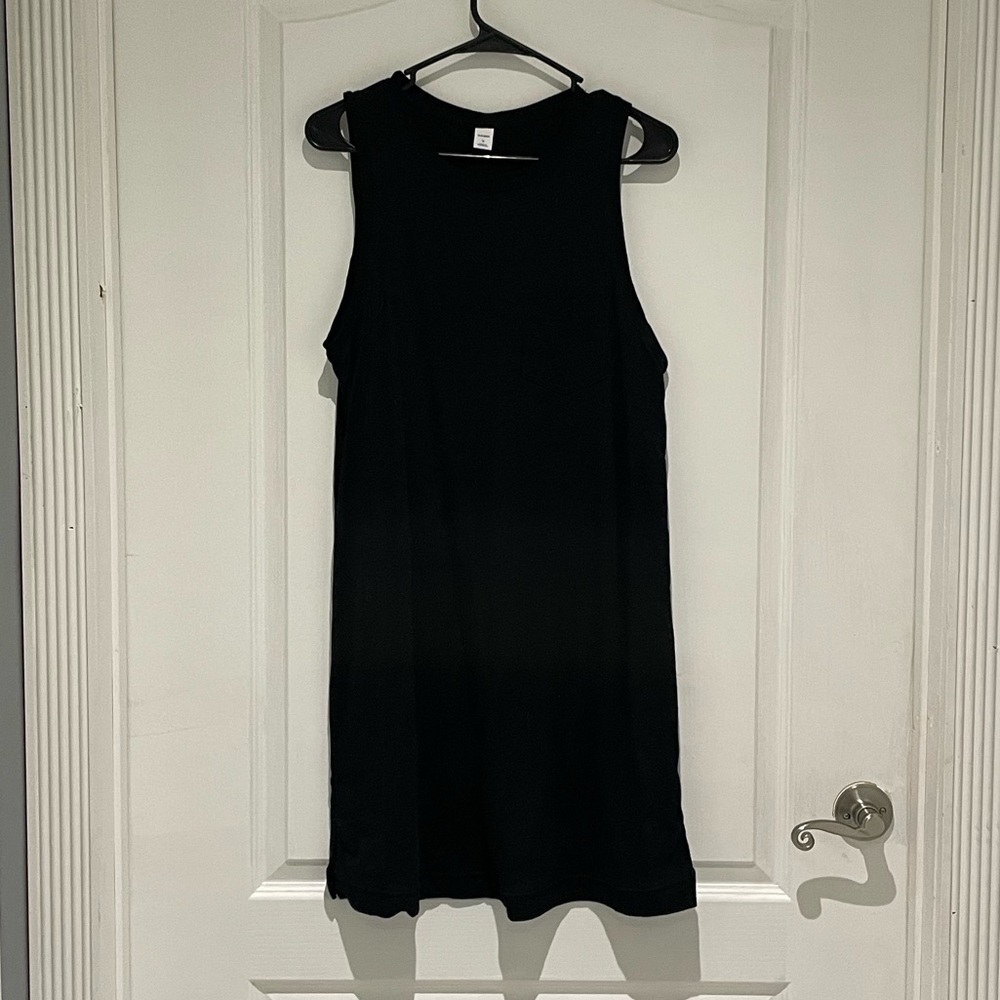 Old Navy Black shirt dress. Size Medium